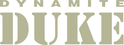 Dynamite Duke logo for Sega Master System